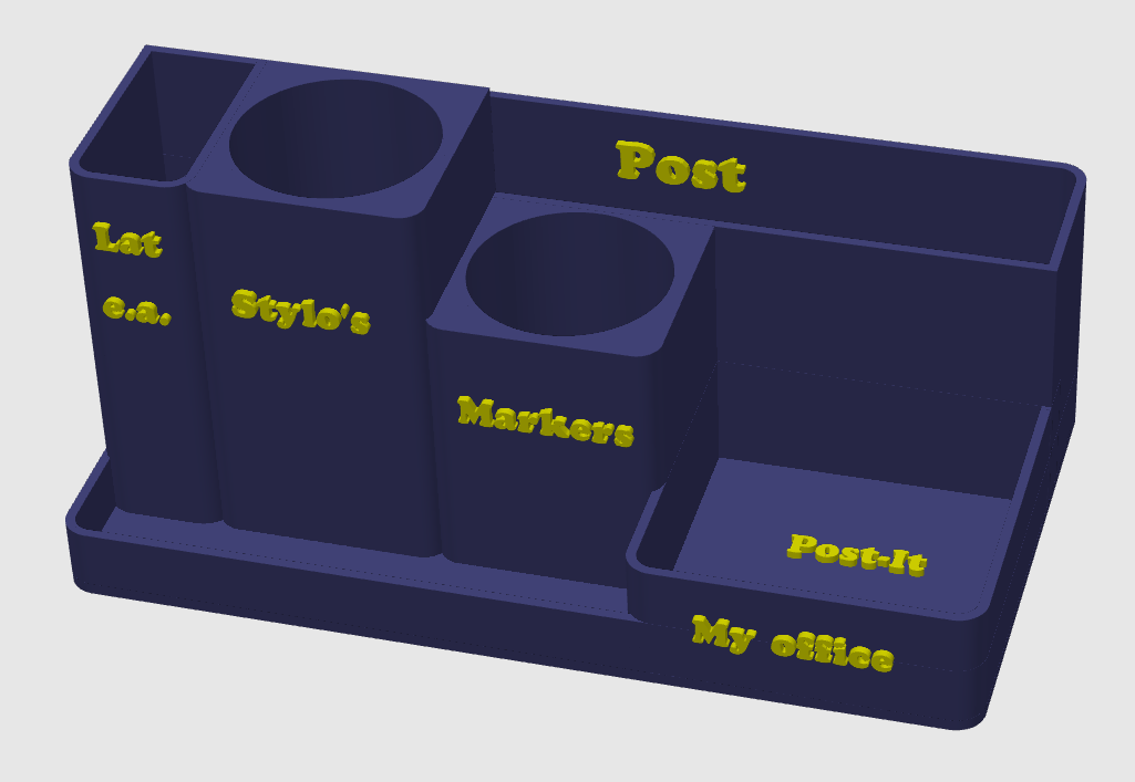 Desk Organizer zonder paperclips